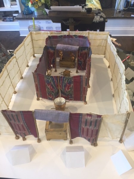 tabernacle with tents around